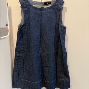 Banana Republic Blue Denim Casual Dress